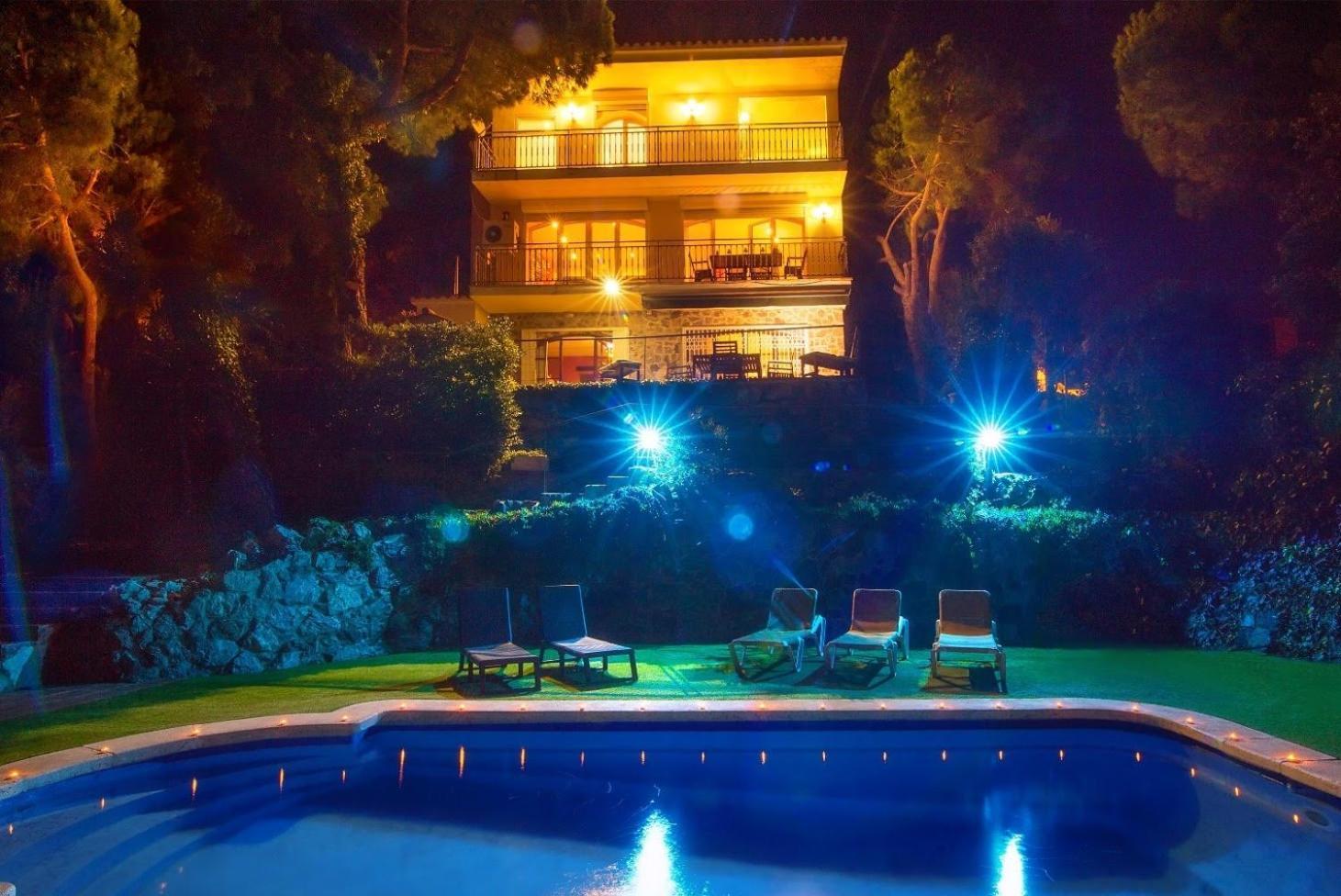 Villa Con Piscina Privada Climatizada 29ºc Santa Susanna Exterior foto